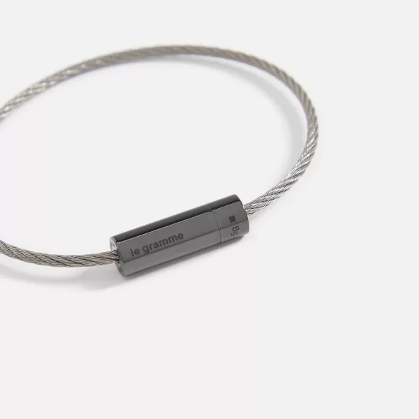 5G Cable Bracelet Ceramic | Le Gramme Flash Sale