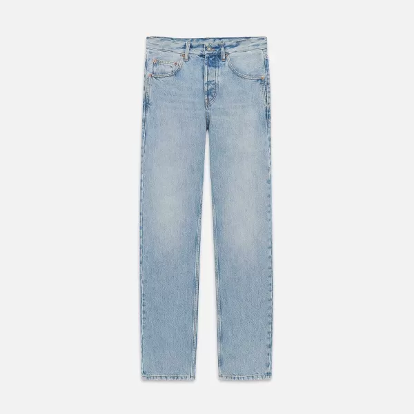 Adjusted Maxi Long Tiger Jean | Saint Laurent Sale