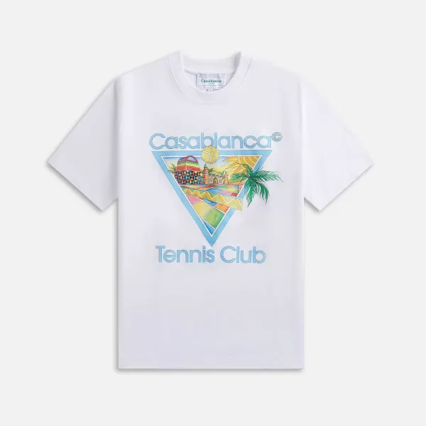 Afro Cubism Tennis Club Tee | Casablanca Flash Sale