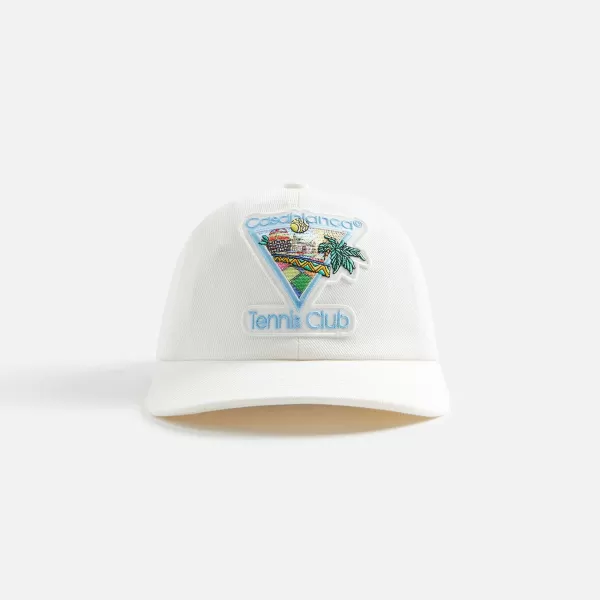 Afro Cubismo Tennis Club Embroidered Patch Cap | Casablanca Best Sale