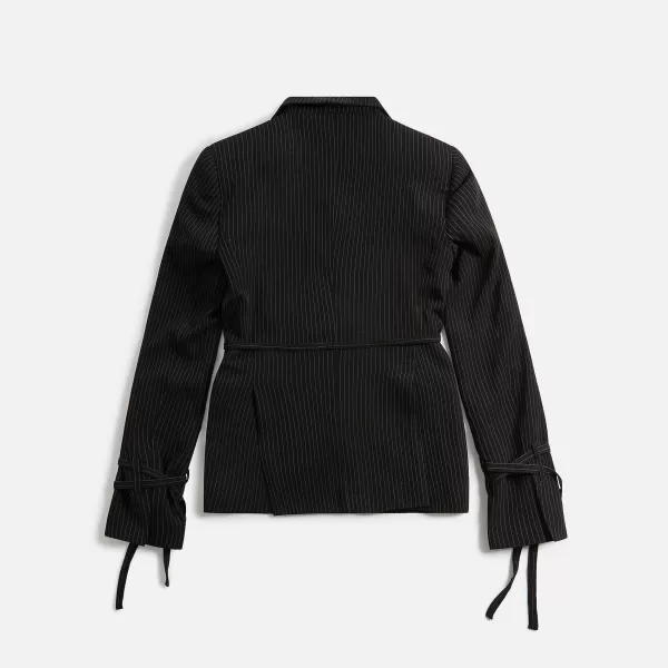 Asymmetric Pinstripe Blazer | Ottolinger Flash Sale