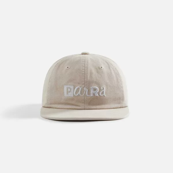 Blocked Logo 6 Panel Cap | by Parra New