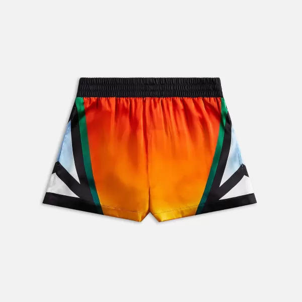 Casa Moto Sport Silk Shorts With Drawstring | Casablanca Best