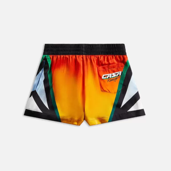 Casa Moto Sport Silk Shorts With Drawstring | Casablanca Best