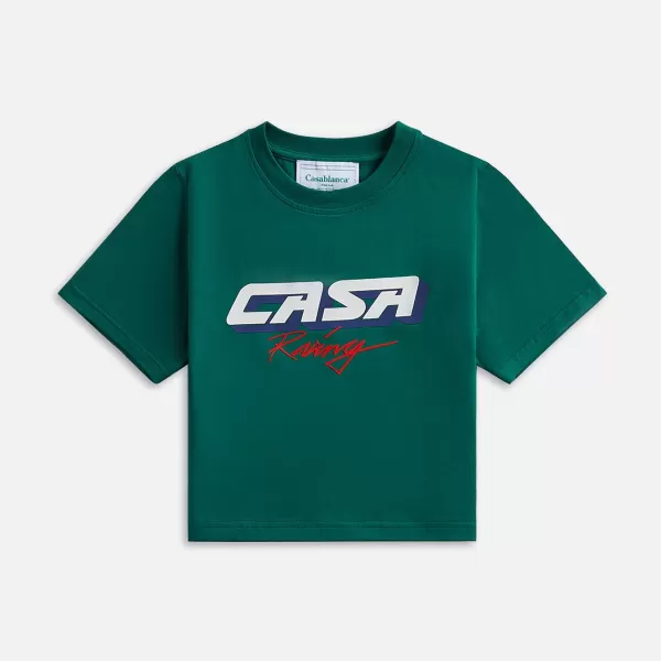 Casa Racing Screen Printed Baby Tee | Casablanca Cheap