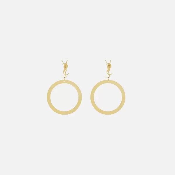 Cassandre Ys Hoop Earrings | Saint Laurent New