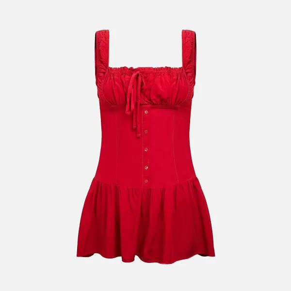 Christia Gauze Dress | Frankies Bikinis Sale