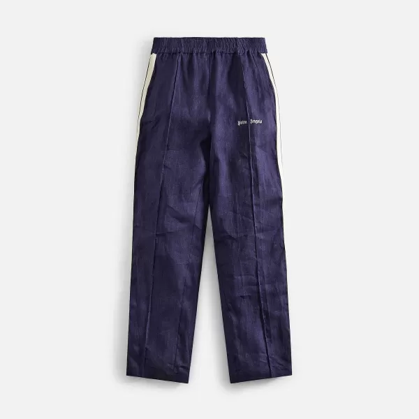 Classic Logo Linen Track Pant | Palm Angels Fashion