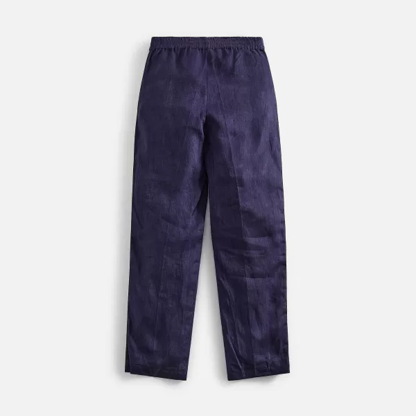 Classic Logo Linen Track Pant | Palm Angels Fashion