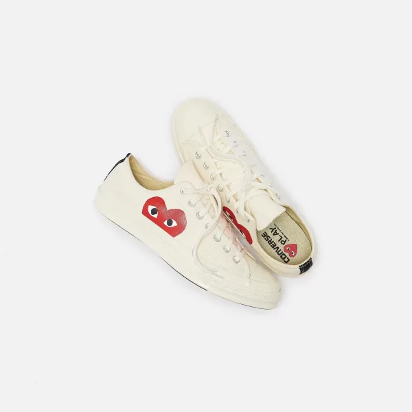Converse X Comme Des Gar Ons Cdg Play Chuck Taylor Low | CDG Pocket Discount