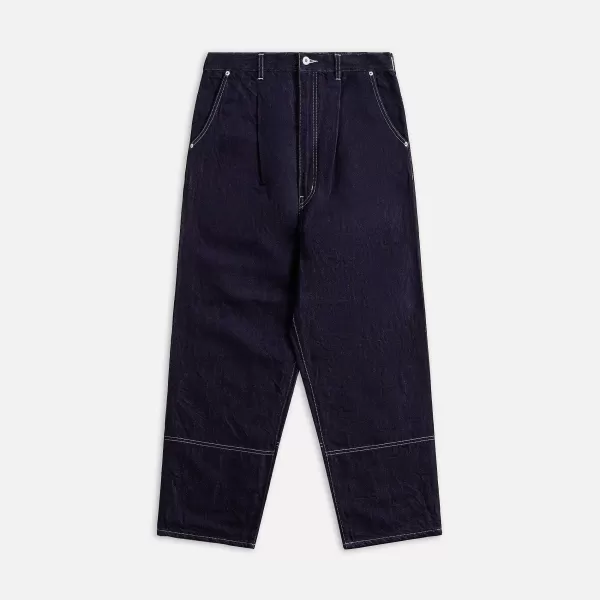 Cotton Linen Garment Washed Pant | CDG Homme Fashion