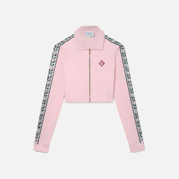 Cropped Motosport Track Jacket | Casablanca Flash Sale