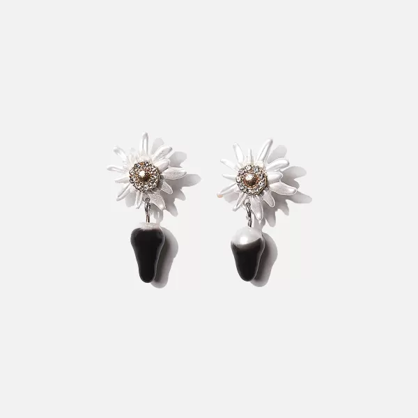 Dipped Edleweiss Earrings | Ottolinger Hot