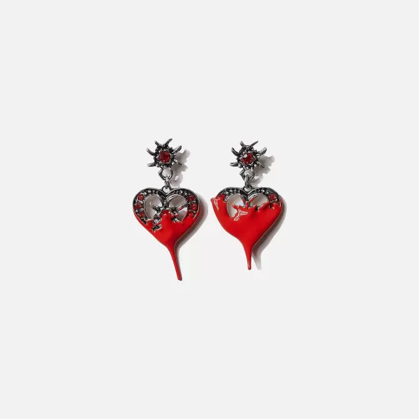 Dipped Heart Earrings | Ottolinger Cheap