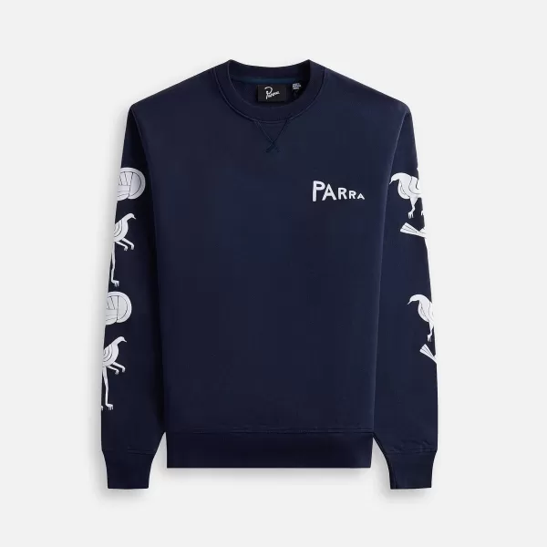 Fancy Pigeon Crew Neck Sweatshirt | by Parra Store