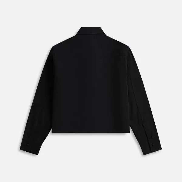 Fine Wool Gabardine Shirt With Jewels | Jil Sander Shop
