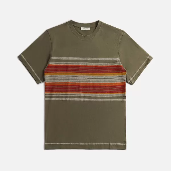 Flatlock Stripe Tee | Craig Green Fashion