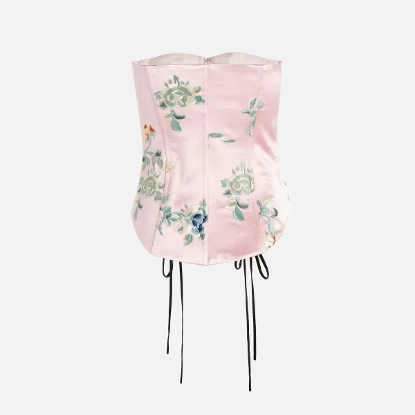 Floral Embroidered Bustier | Kim Shui Cheap