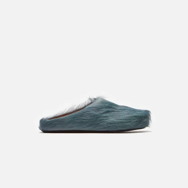 Fussett Sabot Long Hair Calf Shade | Marni New