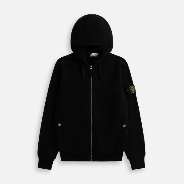 Garment Dyed Zip Hoodie | Stone Island Store