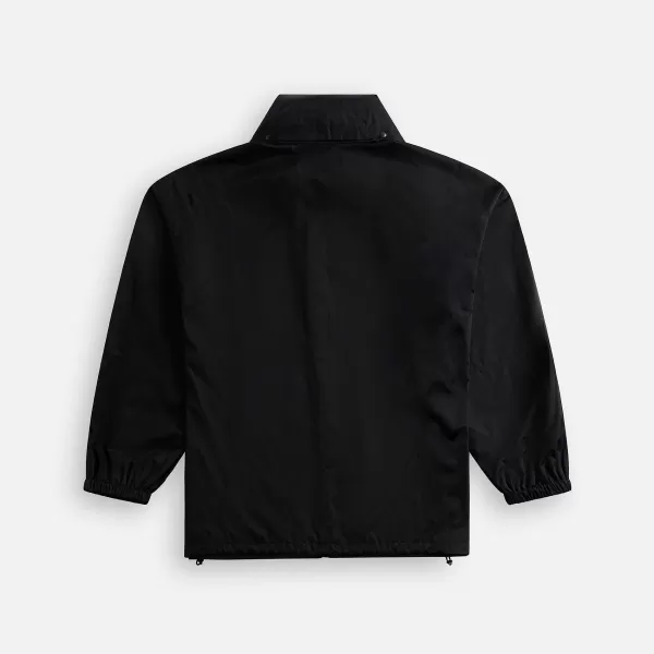 Hard Twist Polyester Satin Laminate Zip Blouson | Auralee Online