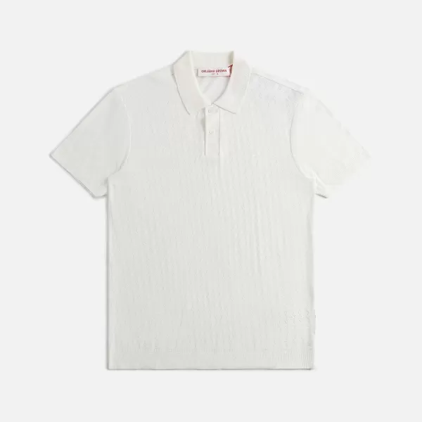 Jarrett Jacquard Knitted Rib Shirt | Orlebar Brown Best