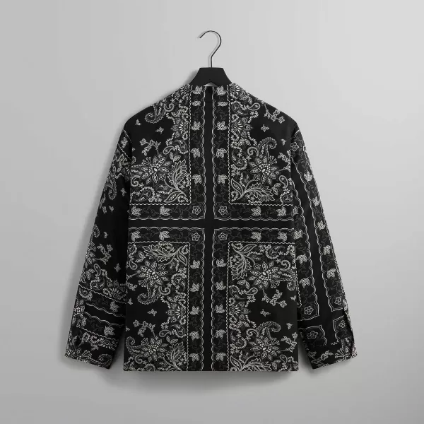 101 Vintage Floral Bandana Long Sleeve Thompson Shirt | Kith Best Sale