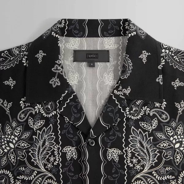 101 Vintage Floral Bandana Long Sleeve Thompson Shirt | Kith Best Sale