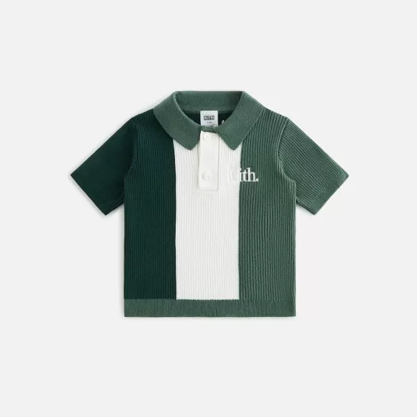 Color-Blocked Tilden Polo | Kith Baby New