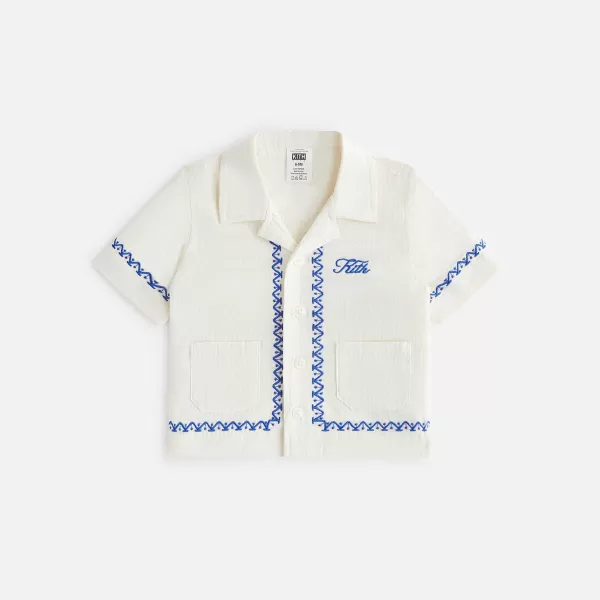 Embroidered Camp Shirt | Kith Baby Outlet