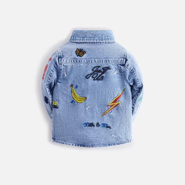 For Otakara Nyc Denim Apollo Shirt | Kith Baby Hot