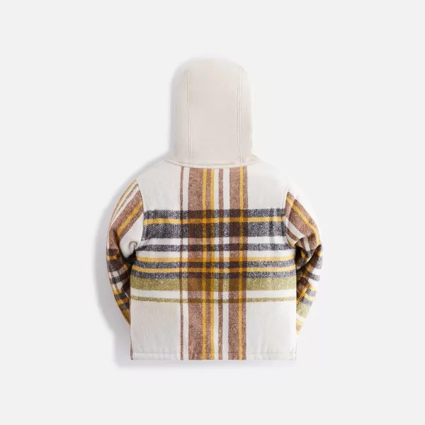 Plaid Overshirt Hoodie | Kith Baby Flash Sale