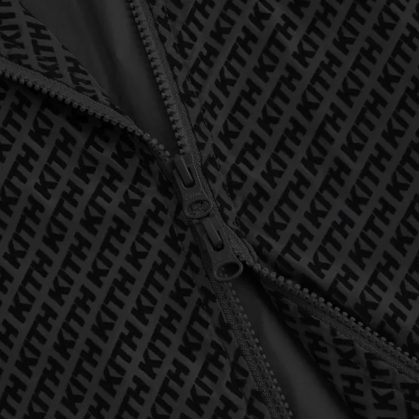 Flocked Italic Monogram Davis Jacket | Kith New