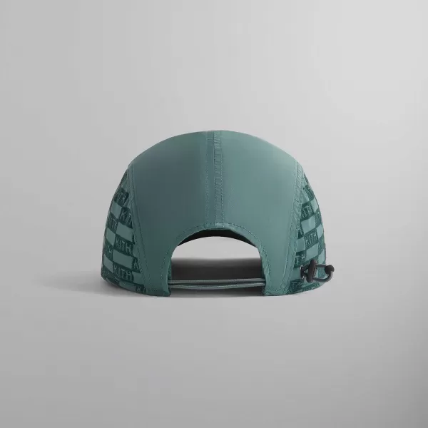 Flocked Monogram Griffey Camper Cap | Kith Outlet