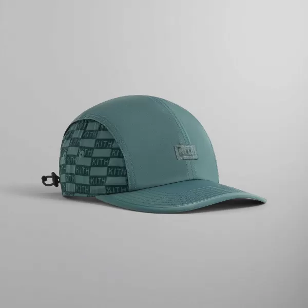 Flocked Monogram Griffey Camper Cap | Kith Outlet