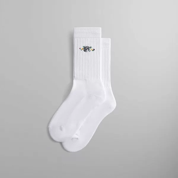 Floral Script K Socks | Kith Sale