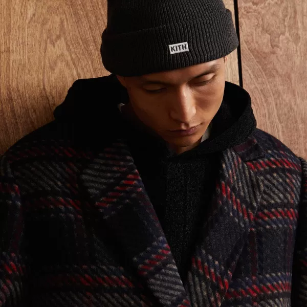 For Bergdorf Goodman Plaid Double Breasted Royce Coat | Kith Store