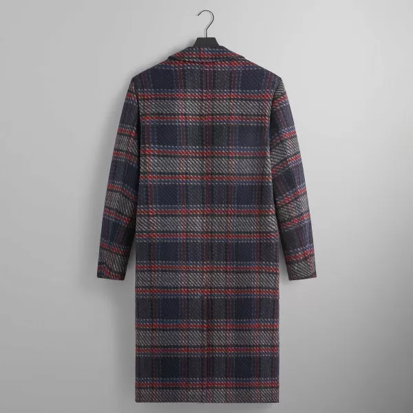 For Bergdorf Goodman Plaid Double Breasted Royce Coat | Kith Store