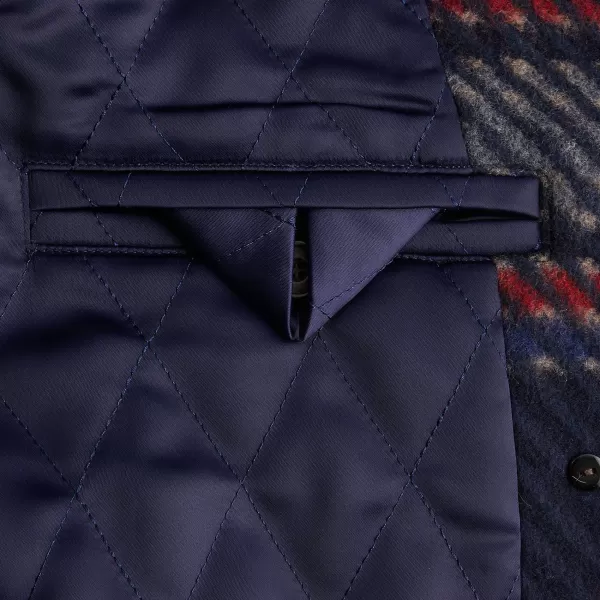 For Bergdorf Goodman Plaid Double Breasted Royce Coat | Kith Store