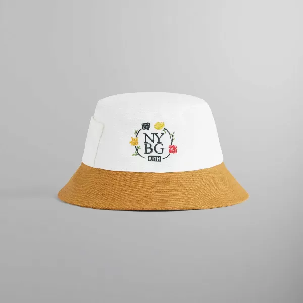 For New York Botanical Garden Two Tone Canvas Dawson Bucket Hat | Kith Clearance