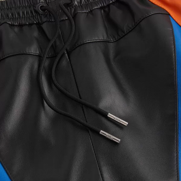 For The New York Knicks Leather Turbo Shorts | Kith Clearance