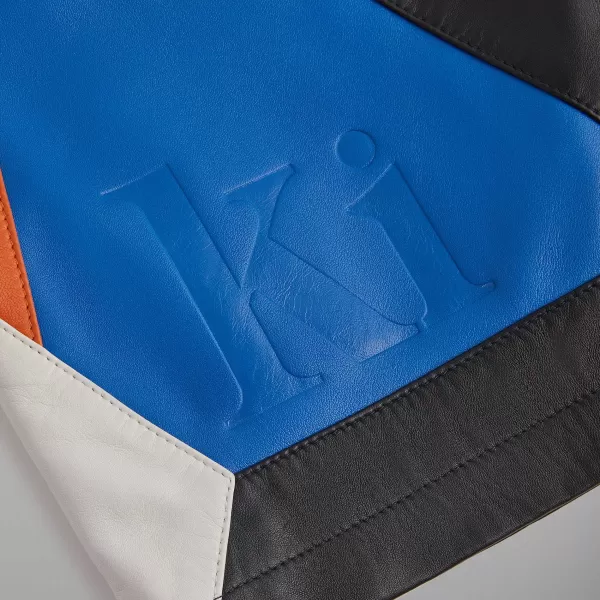 For The New York Knicks Leather Turbo Shorts | Kith Clearance