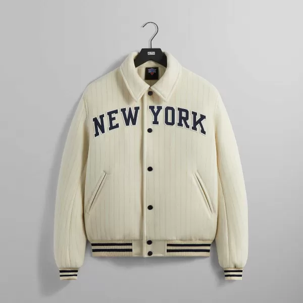 For The New York Knicks Wool Collared Coaches Jacket | Kith Discount