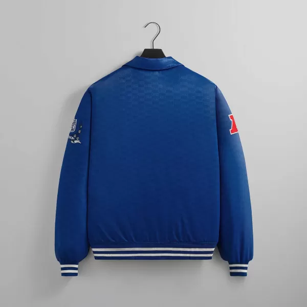 For The Nfl: Colts Satin Bomber Jacket | Kith Fashion