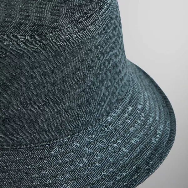 Jacquard Faille Dawson Bucket Hat | Kith Cheap
