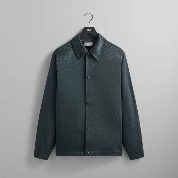 Jacquard Faille Kieran Coaches Jacket | Kith Fashion