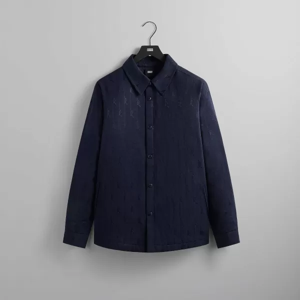Jacquard Faille Sutton Quilted Shirt Jacket | Kith Fashion