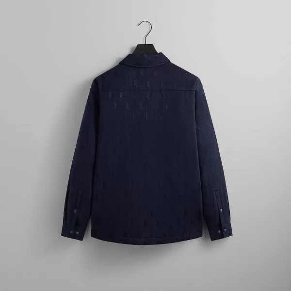 Jacquard Faille Sutton Quilted Shirt Jacket | Kith Fashion
