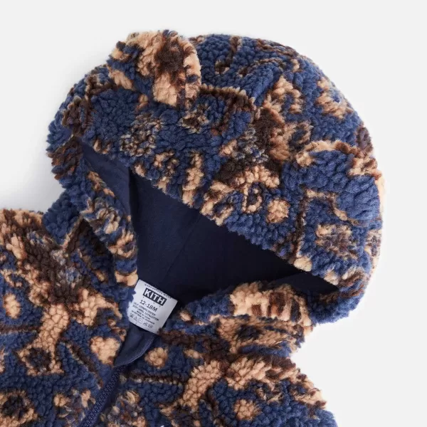 Kith Kids Baby Faux Sherpa Coverall | Kith Baby Flash Sale