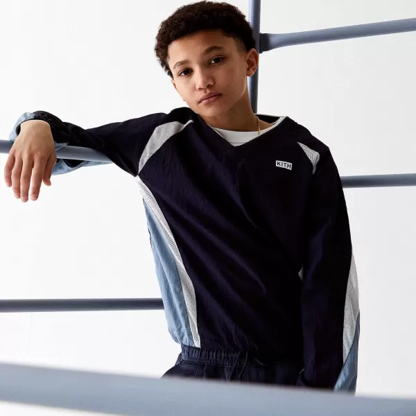 Blocked Dayton Combo Pullover | Kith Kids Shop